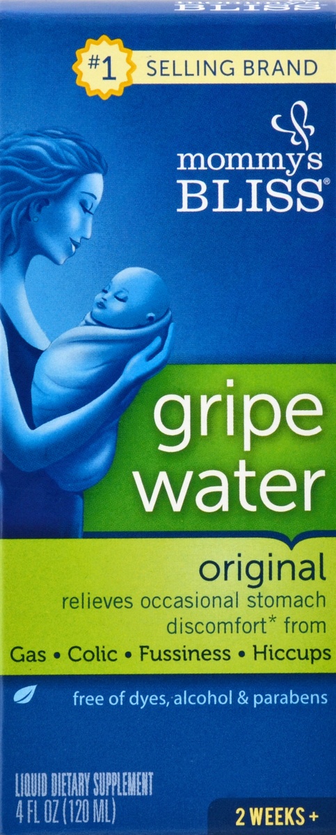 slide 5 of 6, Mommy's Bliss Gripe Water, 4 fl oz
