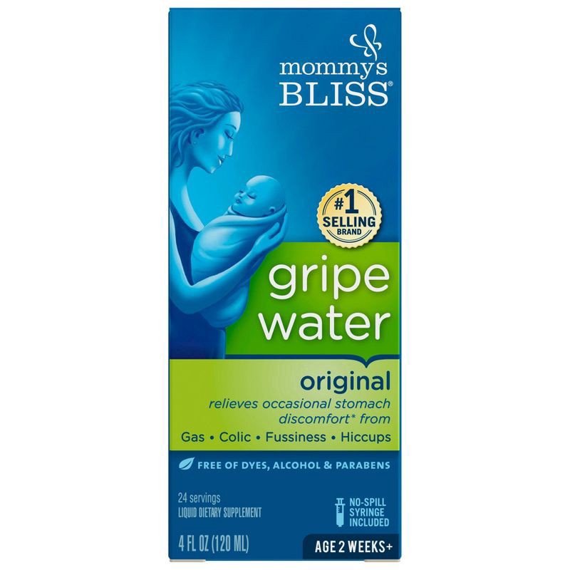 slide 1 of 89, Mommy's Bliss Gripe Water for Babies with Gas, Colic or Stomach Discomfort - 4 fl oz, 4 fl oz