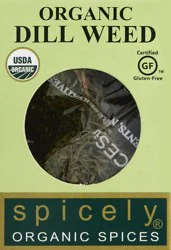 Spicely Organic Spices Organic Spices Dill Weed - 0.1 oz