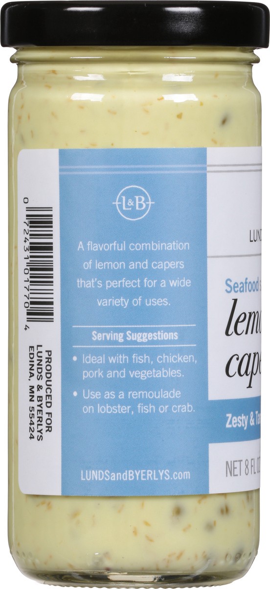 slide 7 of 13, Lunds & Byerlys Lemon Caper Seafood Sauce 8 fl oz, 8 fl oz