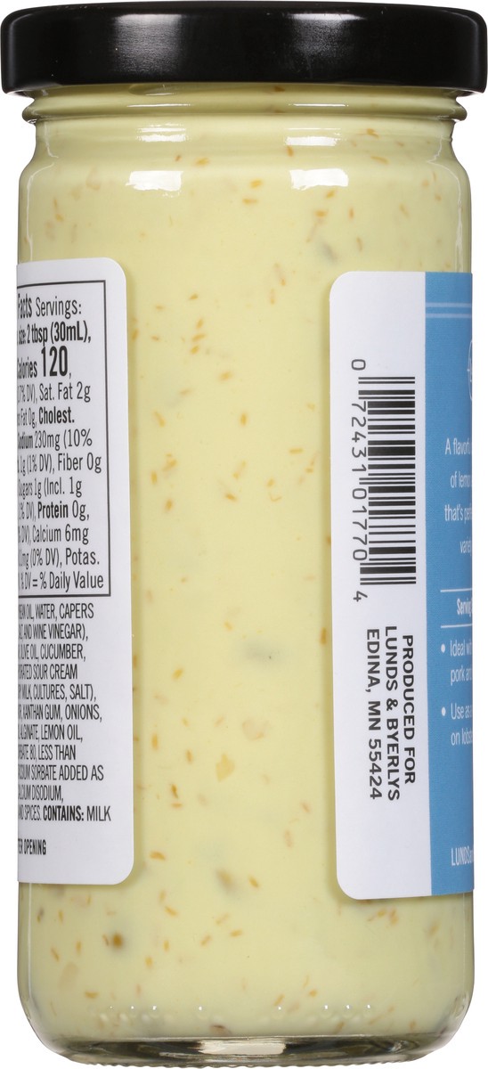 slide 2 of 13, Lunds & Byerlys Lemon Caper Seafood Sauce 8 fl oz, 8 fl oz