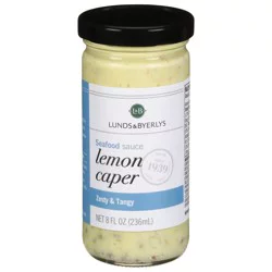Lunds & Byerlys Lemon Caper Seafood Sauce 8 fl oz