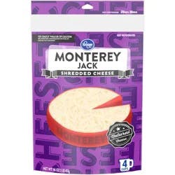 Kroger Monterey Jack Shredded Cheese