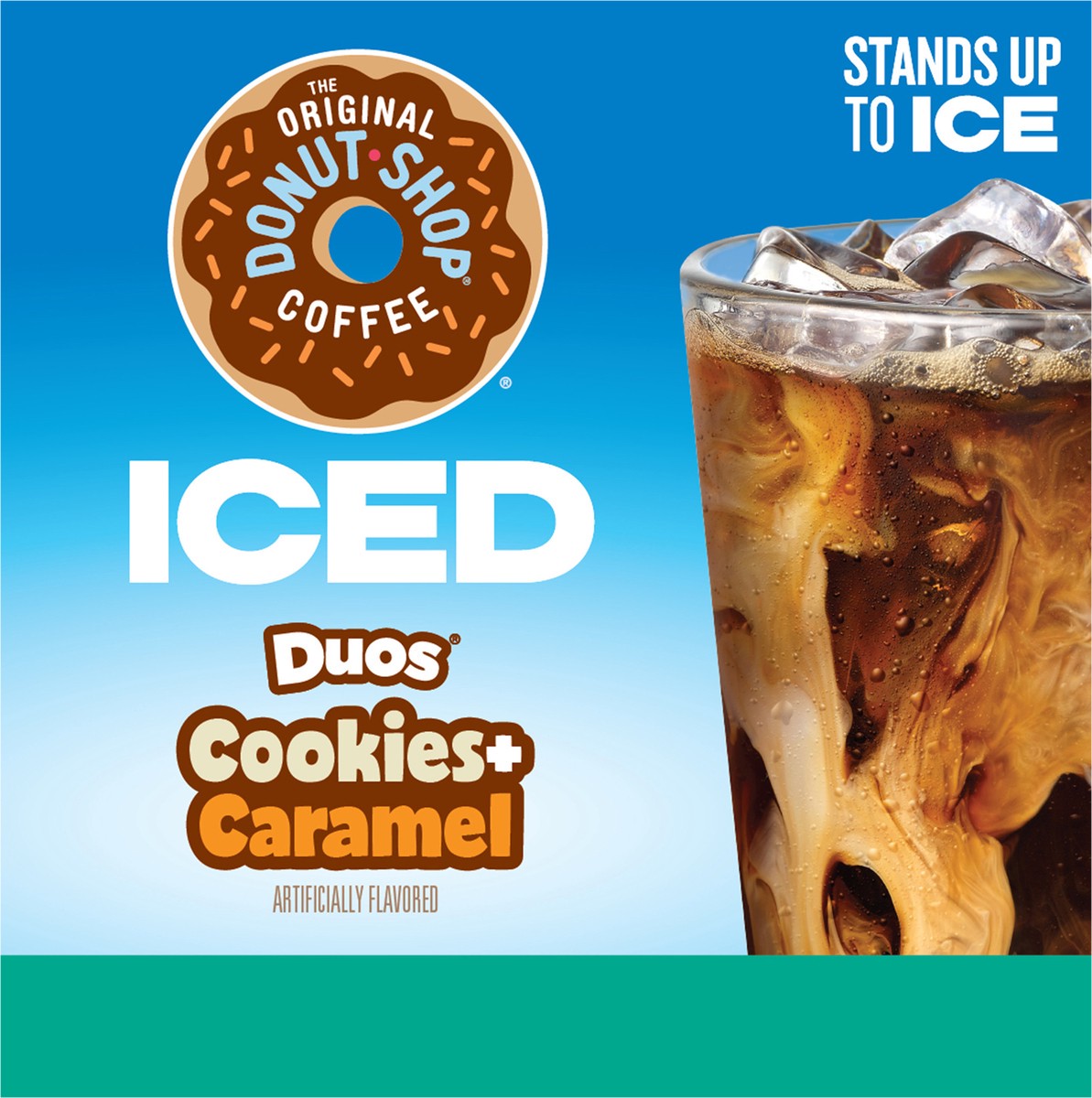 slide 3 of 7, The Original Donut Shop Duos Cookies + Caramel Coffee, Keurig Single Serve K-Cup Pods- 12 ct, 12 ct