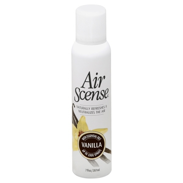 slide 1 of 1, Air Scense Vanilla Air Freshener, 7 oz