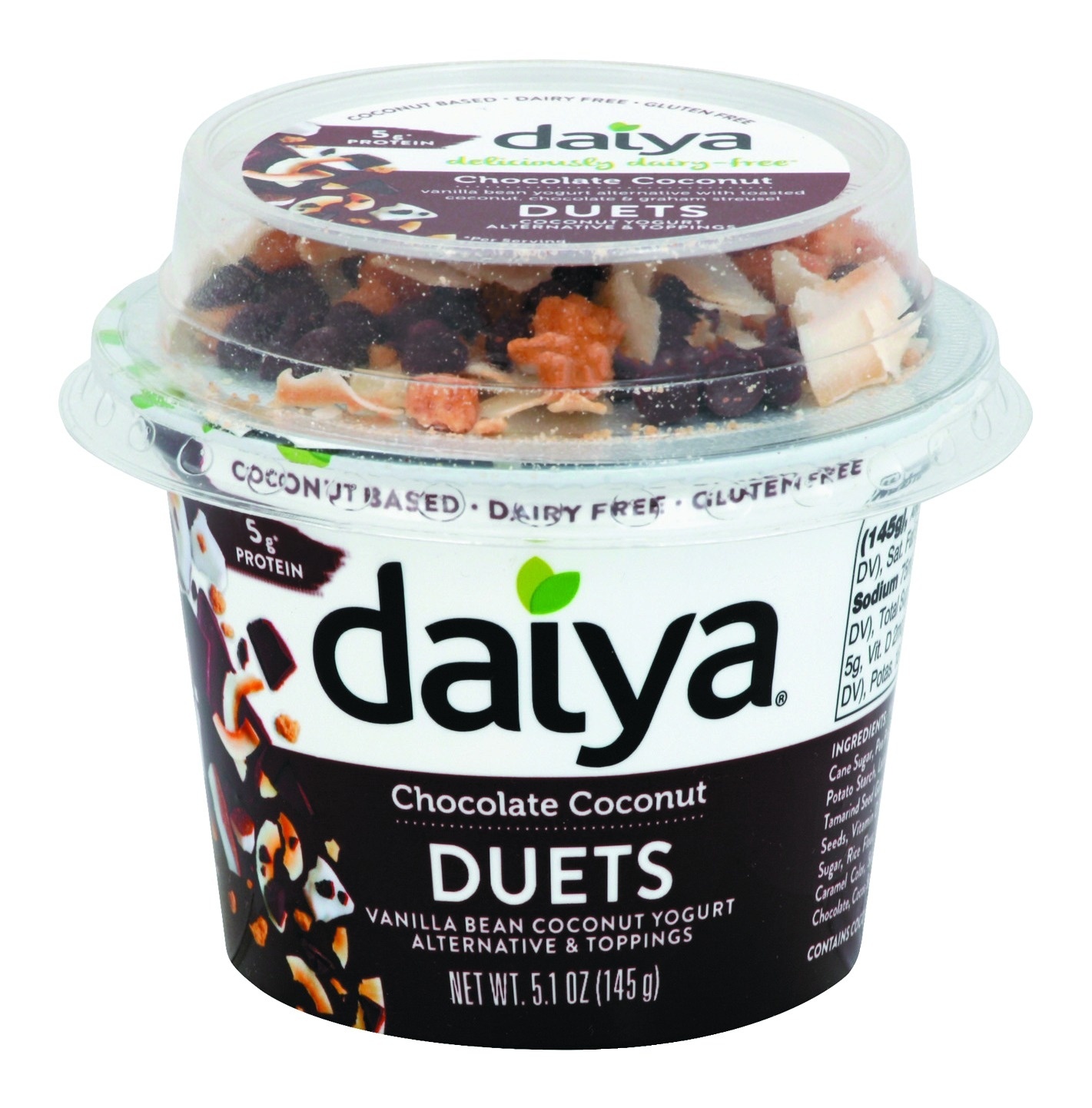 slide 1 of 1, Daiya Yogurt Duets Choc Coconut, 5.1 oz