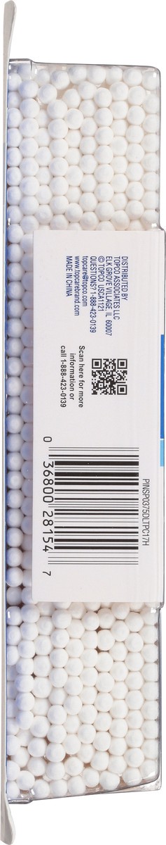 slide 7 of 9, TopCare Everyday Paper Sticks Double-Tipped Cotton Swabs 500 ea, 500 ct