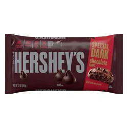 Hershey's's Special Dark Mildly Sweet Chocolate Baking Chips Bag, 12 oz