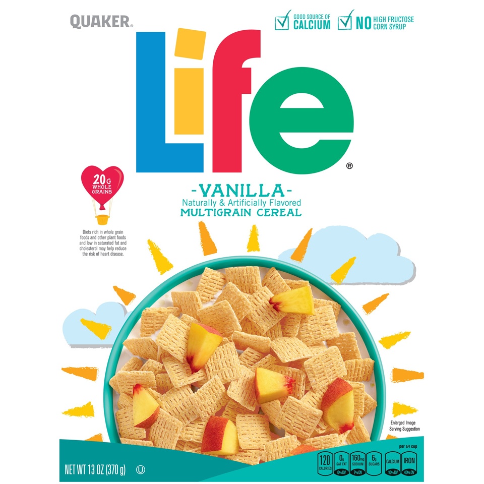 slide 2 of 4, Quaker Life Cereal Multigrain Pumpkin Spice Limited Edition, 13 oz