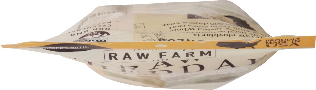 slide 2 of 9, Raw Farm Truly Raw Cheddar Cheese 8 oz, 8 oz