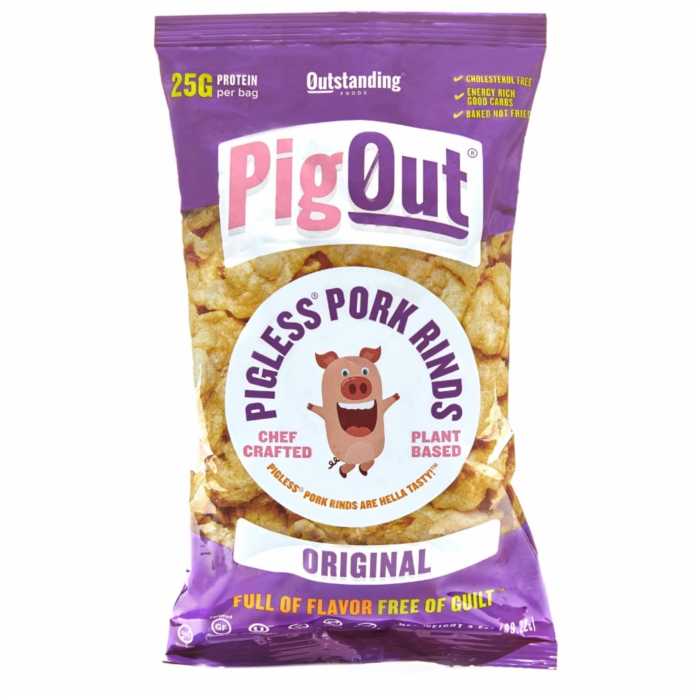 PigOut Original Pigless Pork Rinds 3.5 oz Shipt