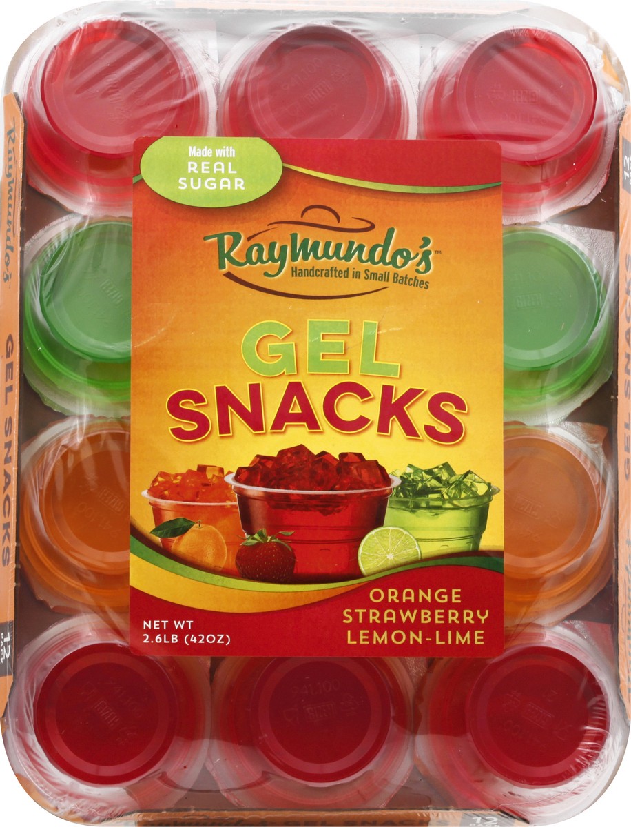 slide 6 of 13, Raymundo's Assorted Gelatin 12Pk, 42 oz