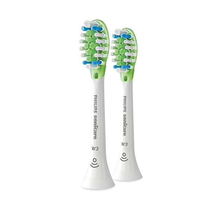 slide 2 of 4, Philips Sonicare Premium White Replacement Brush Heads - White, 2 ct