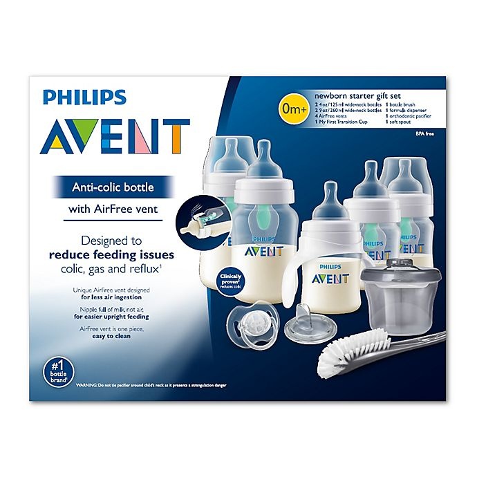 slide 3 of 3, Philips Avent Anti-Colic Beginner Gift Set - Clear, 1 ct