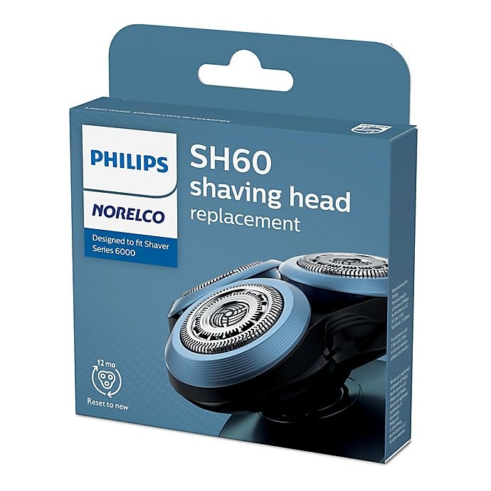 slide 2 of 3, Philips Norelco Series 6000 Shaver Replacement Head, 1 ct