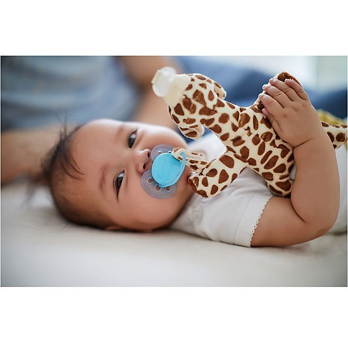 slide 2 of 3, Philips Avent Ultra-Soft Giraffe Snuggle - Blue, 1 ct