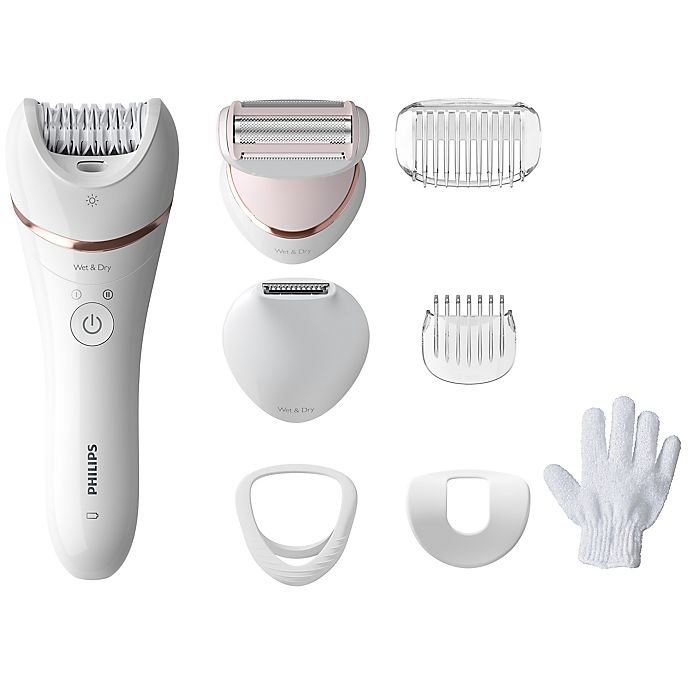 slide 2 of 2, Philips Series 8000 Epilator - White, 1 ct