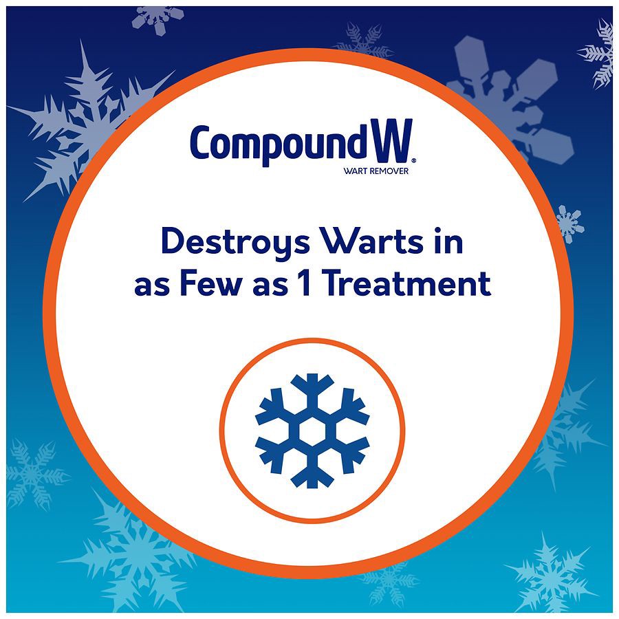 slide 4 of 5, Compound W Freeze Off Wart Remover and CushionDiscs, 8 ct