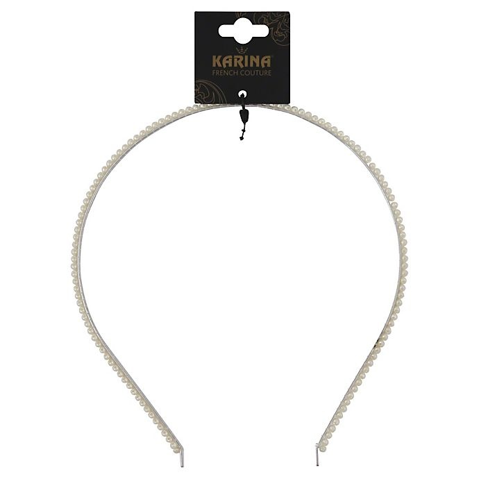 slide 1 of 1, Karina French Couture Faux Pearl Headband, 1 ct