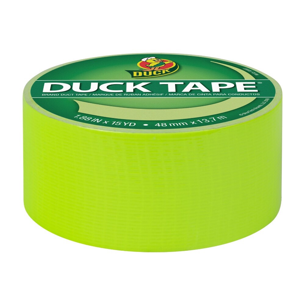 slide 3 of 3, Duck Brand Fluorescent Craft Tape - Citrus, 20 yd