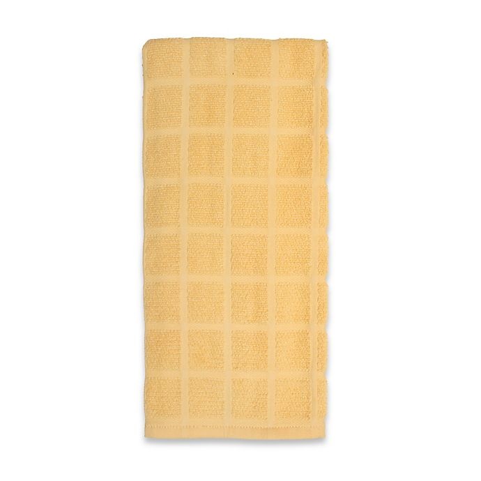 slide 1 of 1, Kitchensmart Solid Kitchen Towel - Sunflower, 1 ct