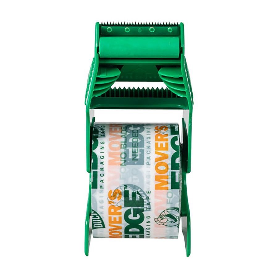 slide 3 of 5, Duck Brand Mover’s Edge Refillable Dispenser - Printed Tape, 1.88 in. x 35 yd., 1.88 in x 35 yd