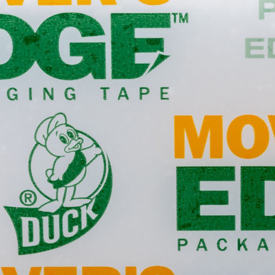 slide 5 of 5, Duck Brand Mover’s Edge Refillable Dispenser - Printed Tape, 1.88 in. x 35 yd., 1.88 in x 35 yd