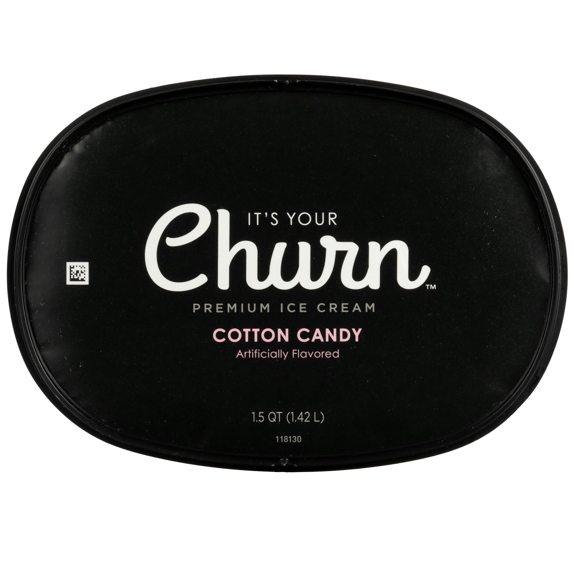 slide 4 of 6, It's Your Churn Cotton Candy Premium Ice Cream, 1.5 qt