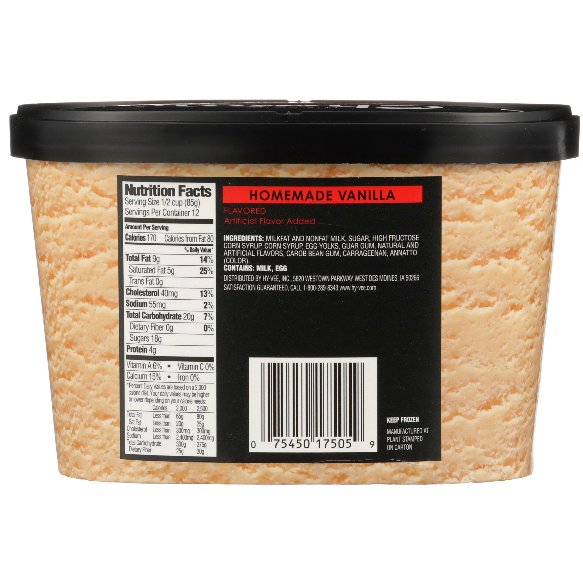 slide 6 of 6, It's Your Churn Premium Ice Cream Homemade Vanilla, 1.5 qt