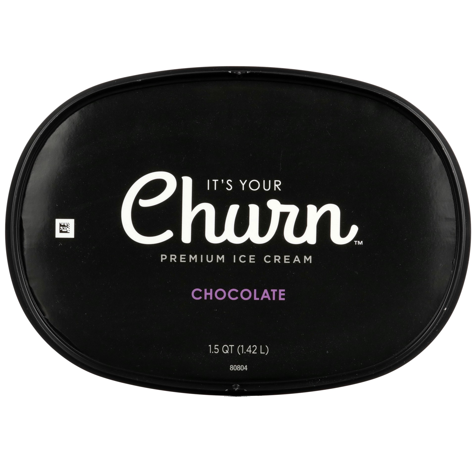 slide 3 of 6, It's Your Churn Chocolate Premium Ice Cream, 1.5 qt
