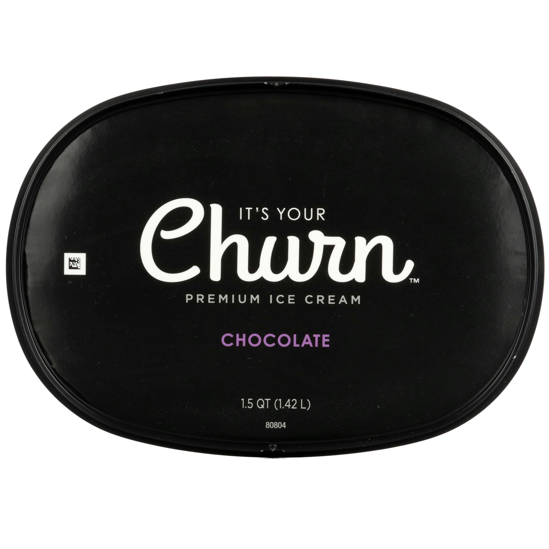 slide 2 of 6, It's Your Churn Chocolate Premium Ice Cream, 1.5 qt