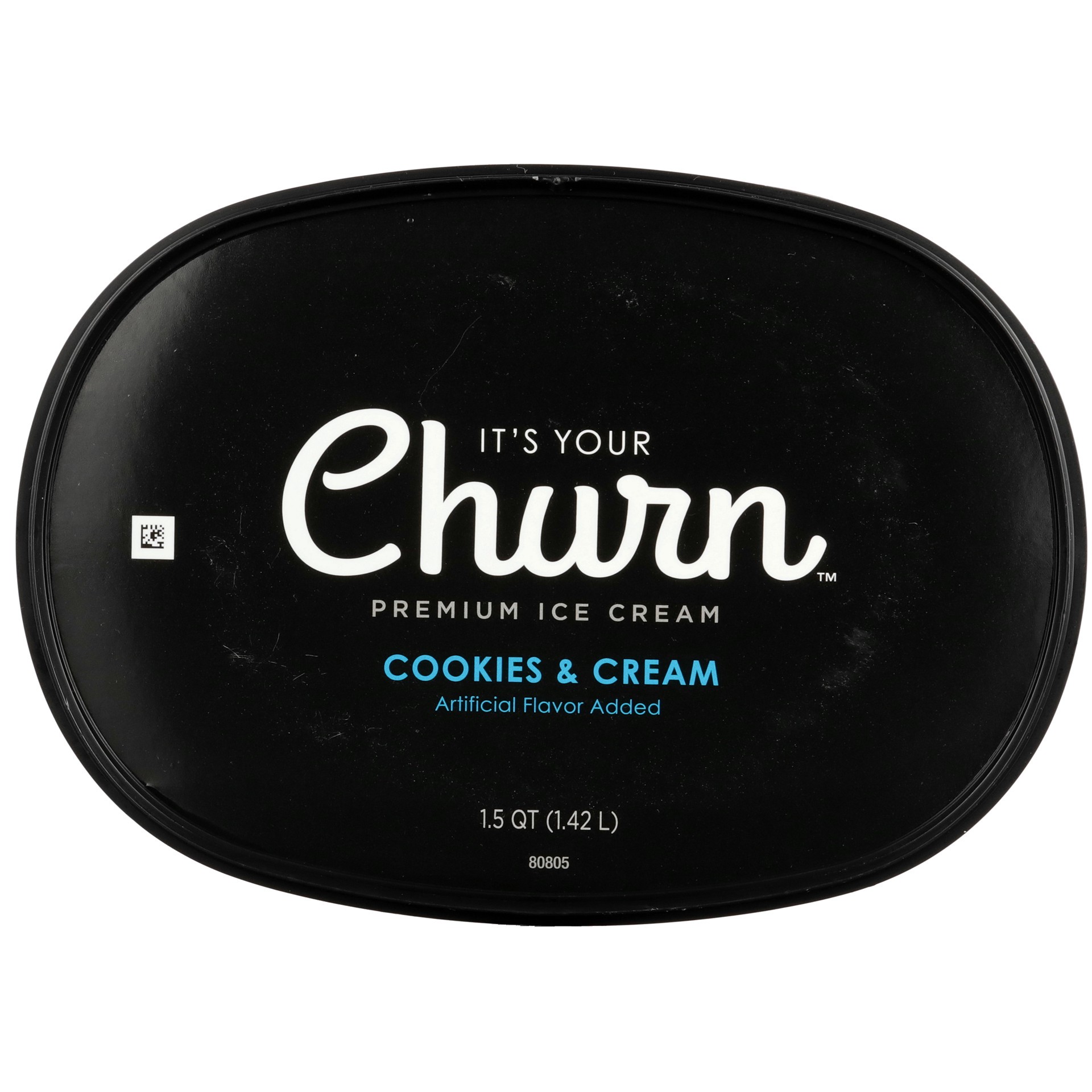 slide 5 of 6, It's Your Churn Cookies & Cream Premium Ice Cream, 1.5 qt