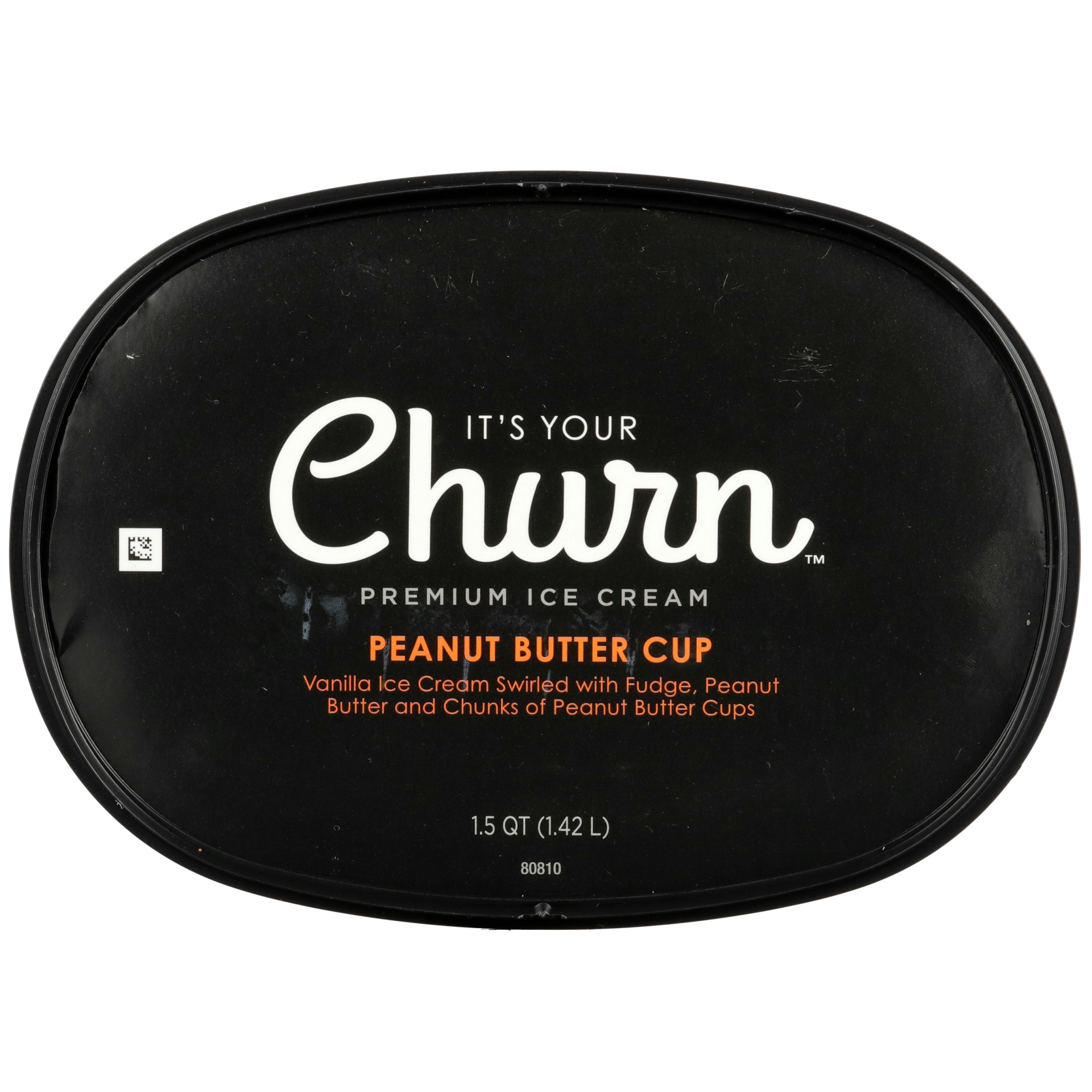 slide 6 of 6, It's Your Churn Premium Ice Cream Peanut Butter Cup, 1.5 qt