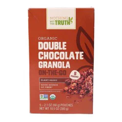 Nothing But The Truth Organic Double Chocolate Granola On-The-Go