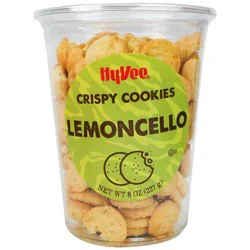 Hy-Vee Crispy Lemoncello Cookies