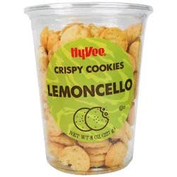Hy-Vee Crispy Lemoncello Cookies