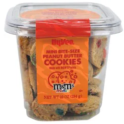 Hy-Vee Mini Bite-Size Peanut Butter Cookies