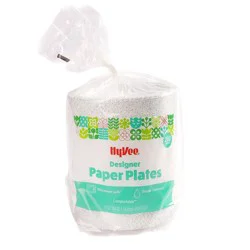 Hy-Vee Designer 8 5/8" Paper Plates