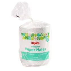 Hy-Vee Designer 8 5/8" Paper Plates