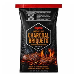 Hy-Vee Instant Light Charcoal Briquets