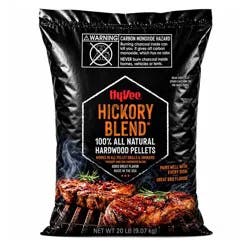 Hy-Vee Hickory Blend 100% All Natural Hardwood Pellets