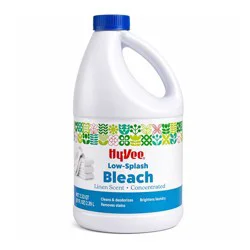 Hy-Vee Low-Splash Bleach Concentrated, Linen Scent