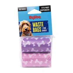 Hy-Vee Waste Bags For Dogs, Assorted Colors