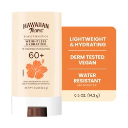 Hawaiian Tropic Weightless Hydration Stick Spf 60+