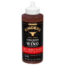 Kinder's, Chicken & Wing Hot Honey Glaze Dipping Sauce