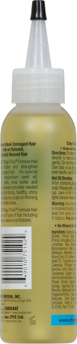 slide 10 of 11, Doo Gro Mega Thick Growth Oil, 4.5 Oz, 4.5 fl oz