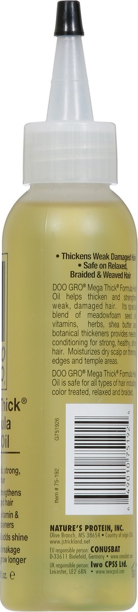 slide 5 of 11, Doo Gro Mega Thick Growth Oil, 4.5 Oz, 4.5 fl oz