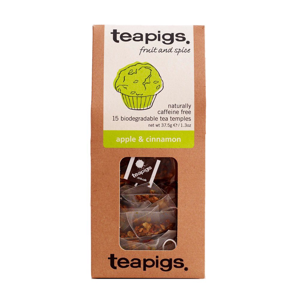 slide 1 of 1, teapigs Tea Apple & Cinnamon - 15 ct, 15 ct