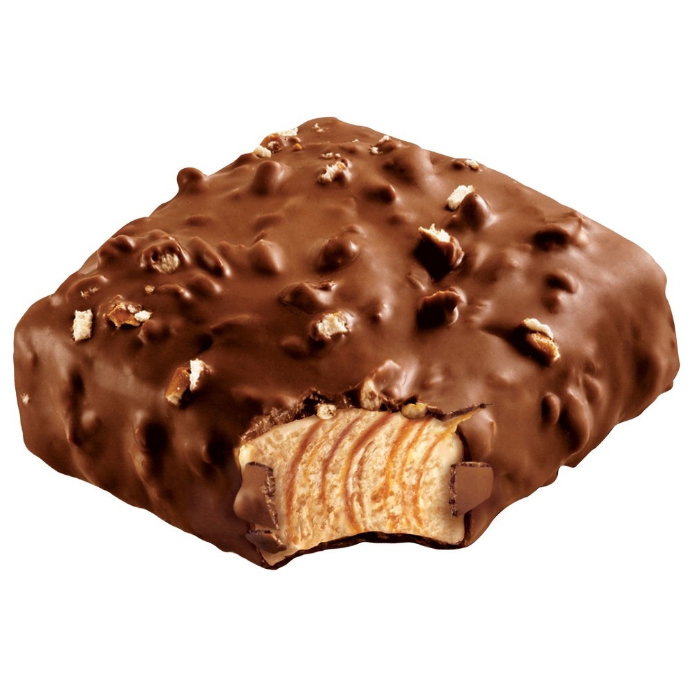 slide 8 of 8, Klondike Caramel Pretzel Ice Cream Bars, 6 ct