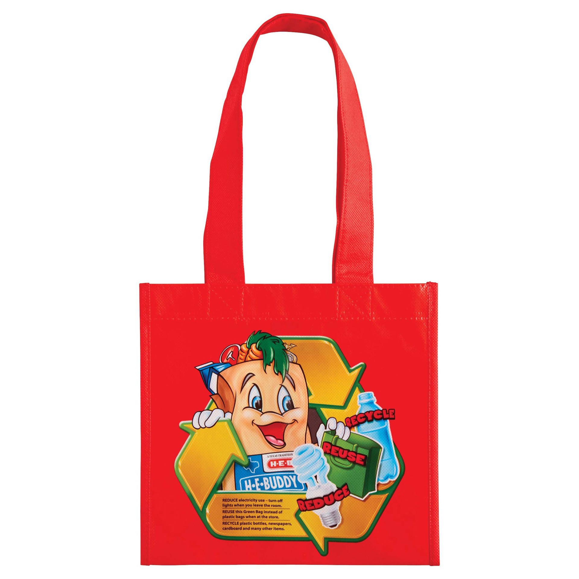 slide 1 of 1, H-E-Buddy Red Eco Tote, 1 ct